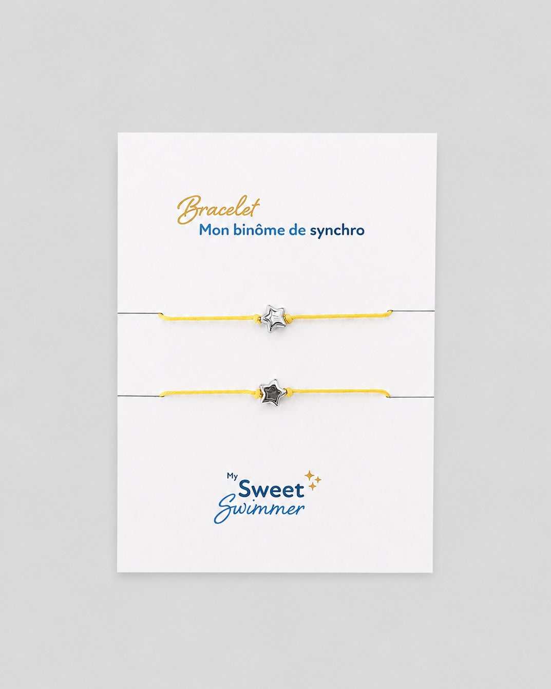 Bracelet Duo - « Mon binôme de synchro » ⭐