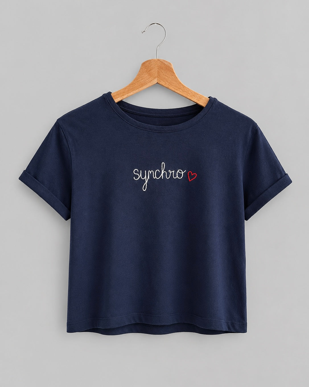 T-shirt bleu marine – Pour les amoureux de synchro ❤️