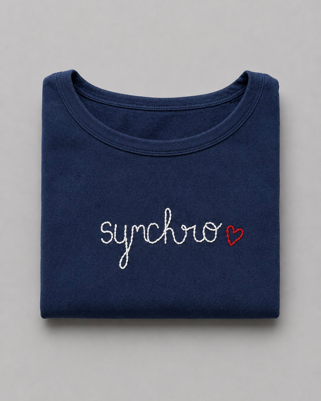 T-shirt bleu marine – Pour les amoureux de synchro ❤️