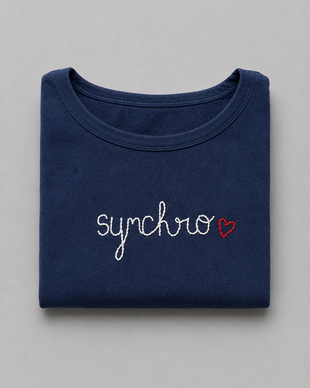 T-shirt bleu marine – Pour les amoureux de synchro ❤️
